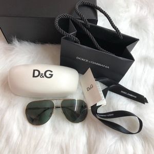 Dolce & Gabanna Authentic Aviator Sunglasses
